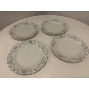 Set 4 Vintage Johann Haviland Bavaria Dinner Plates
